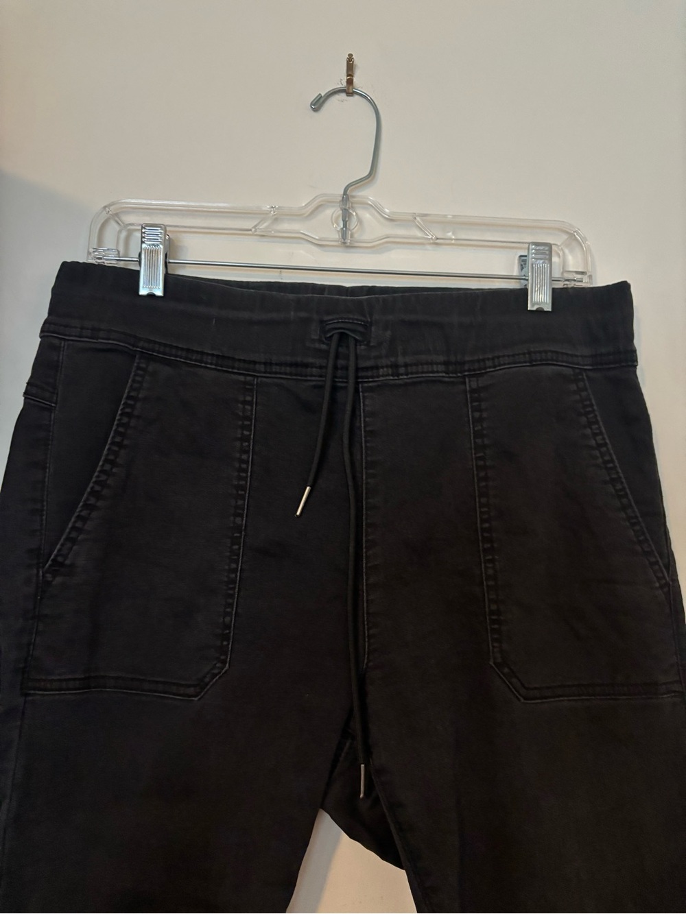 BEVY FLOG Women's Black Drawstring Track Joggers